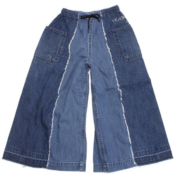 セール 「50%OFF」 ロングパンツ &quot;ゴートゥーハリウッド&quot; ワークデニム リメイク ワイド P...