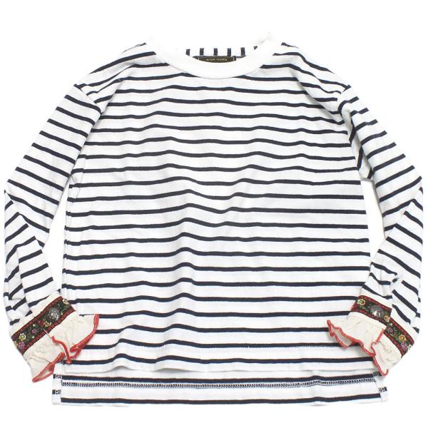 セール 「50%OFF」 長袖Tシャツ &quot;ゴートゥーハリウッド&quot; チロリアンテープツカイ ボーダーロ...