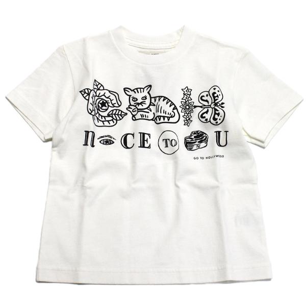 セール 「50%OFF」 半袖Tシャツ &quot;ゴートゥーハリウッド&quot; テンジク G2H TEE 1W白