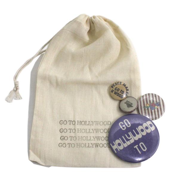 ノベルティ "ゴートゥーハリウッド" ノベルティ バッジ SET《税込22,000円以上お一人様2点...