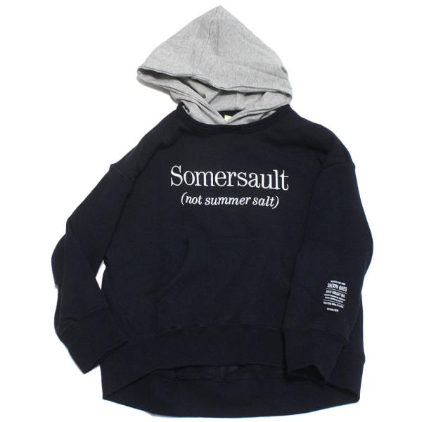セール 「50%OFF」 パーカー &quot;highking ハイキング&quot; shrpa フーディー ネイビ...