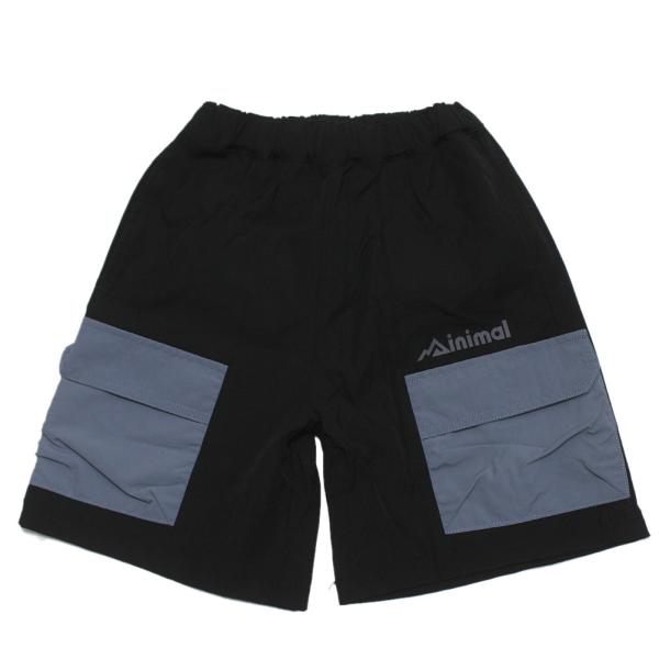セール 「50%OFF」 ハーフパンツ &quot;&quot;  4WAY/ストレッチカーゴハーフパンツ クロ(80)