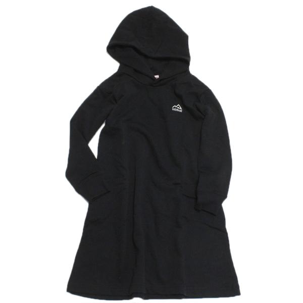 セール 「70%OFF」 ワンピース ""  撥水/裏毛長袖ワンピース クロ(80)