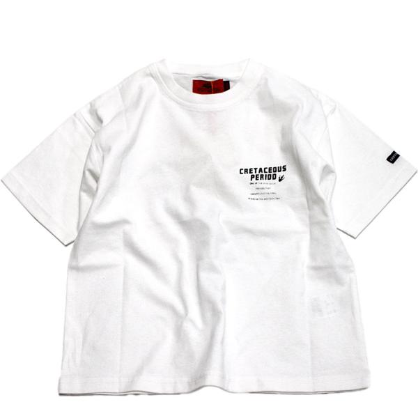 セール 「50%OFF」 半袖Tシャツ &quot;クリフメイヤー&quot; カラフルバックプリントT(恐竜) オフ(...