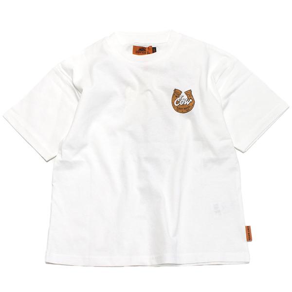 セール 「50%OFF」 半袖Tシャツ &quot;クリフメイヤー&quot; アニマルプリントT(牛) オフ(5)