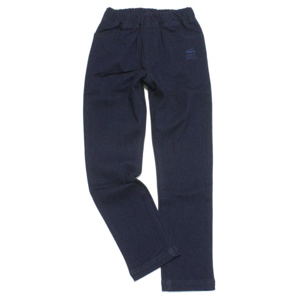 セール 「50%OFF」 ロングパンツ "クリフメイヤー" 裏起毛カラーデニムパンツ ネイビー(79...