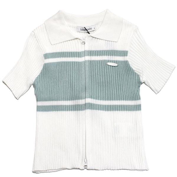 セール 「50%OFF」 半袖Tシャツ &quot;Love toxic　ラブトキシック&quot; 半袖ZIPニット ...