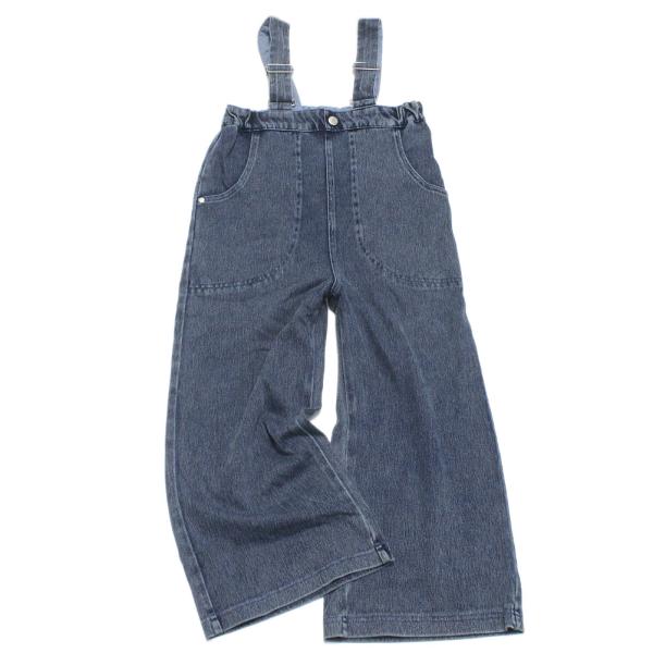 セール 「50%OFF」 サロペット・オーバーオール &quot;マルーク&quot; ニットデニムサロペットパンツ ブ...
