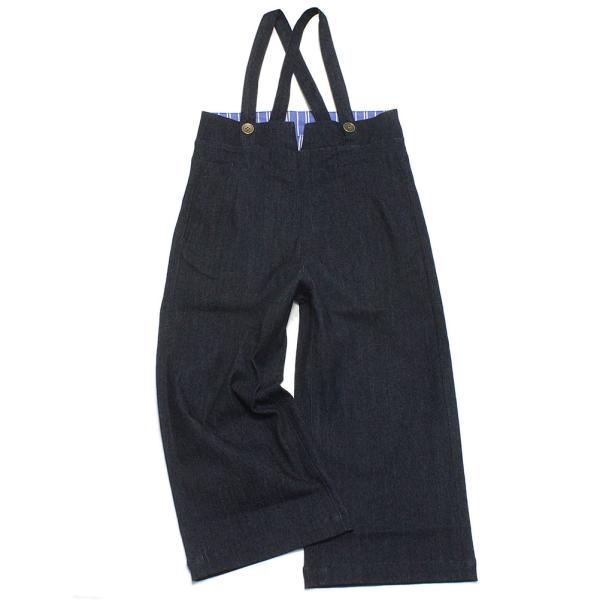セール 「50%OFF」 ロングパンツ &quot;マルーク&quot; 速乾ストレッチデニムサロペットパンツ コン(5...