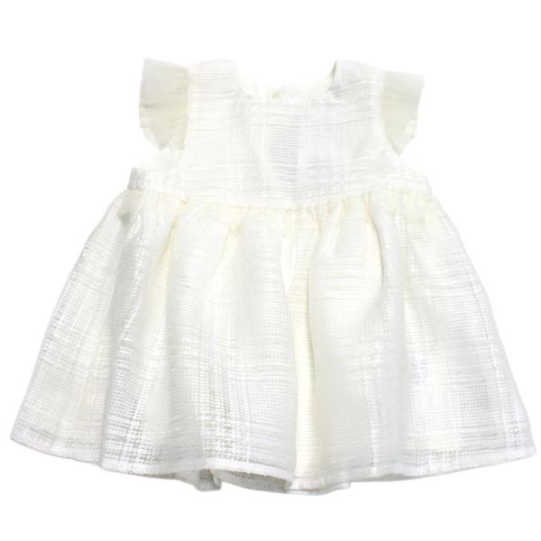 セール 「50%OFF」 ベビーウェア・肌着 "マルーク" チェックオーガンジーbabyドレススタイ...