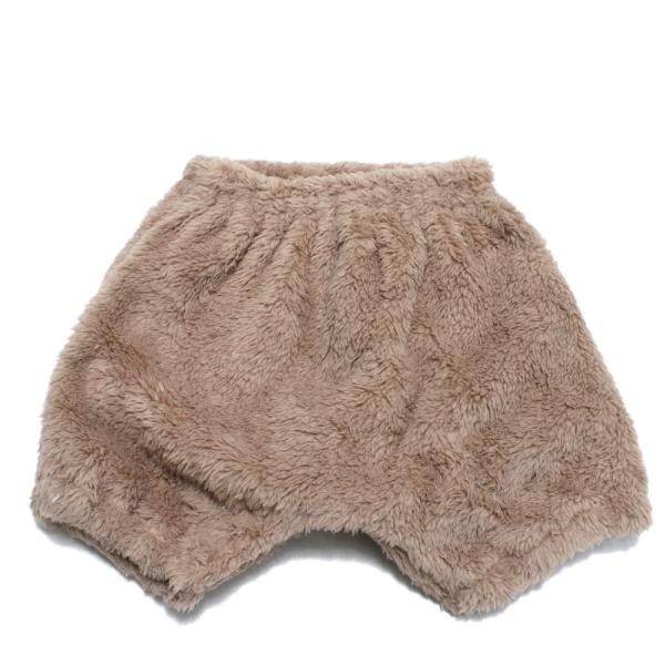 ベビーウェア・肌着 "mocmof モクモフ" しっぽ付き バルーンパンツ モカベージュ(MB)