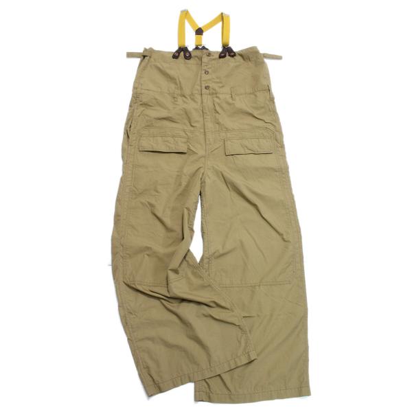 セール 「40%OFF」 サロペット・オーバーオール "MARET マレ" CNウエザーミリタリーハ...