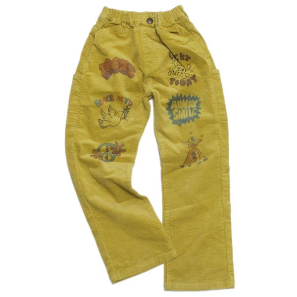 セール 「50%OFF」 ロングパンツ &quot;makeyourday メイクユアデイ&quot; プリントコールテ...
