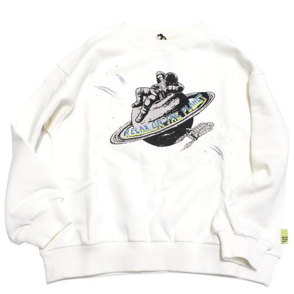 セール 「50%OFF」 トレーナー・ニット "makeyourday メイクユアデイ" 宇宙プリン...