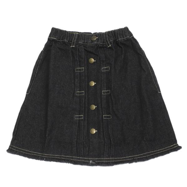 セール 「50%OFF」 スカート "makeyourday メイクユアデイ" ボタンデニムスカート...
