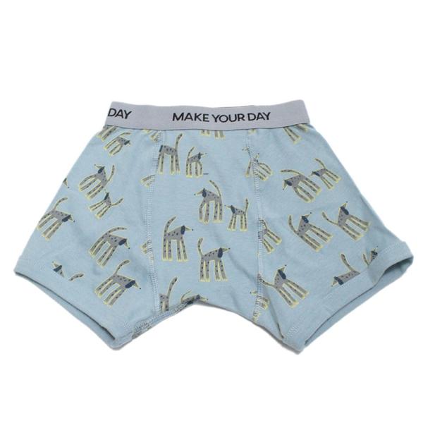 アンダーウエアー "makeyourday メイクユアデイ" ダルメシアンBOY’Sボクサーブリーフ...