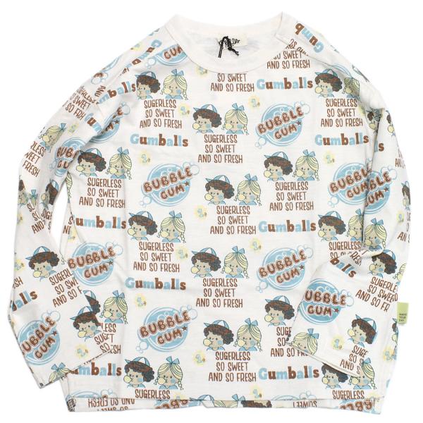 セール 「50%OFF」 長袖Tシャツ &quot;makeyourday メイクユアデイ&quot; GUMガラTシャ...