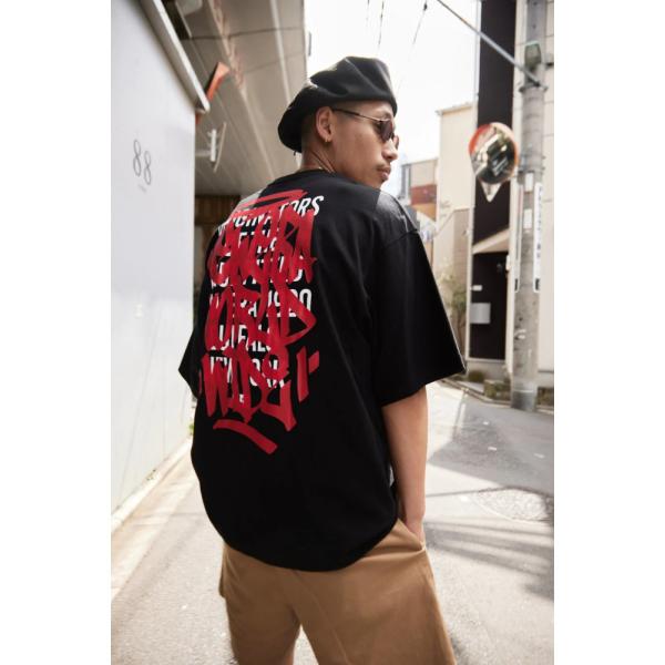 半袖Tシャツ &quot;ニューエラ NEW ERA　&quot; GRAFFITI SS OS CT TEE ブラック