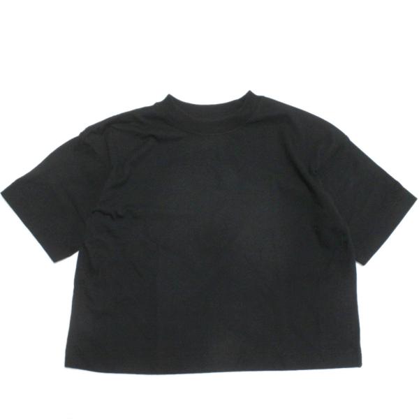 セール 「50%OFF」 半袖Tシャツ &quot;ニードルワークス&quot; T/C天竺シンプルTシャツ ブラック