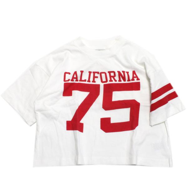セール 「50%OFF」 半袖Tシャツ &quot;ニードルワークス&quot; 30/-天竺ナンバーTシャツ オフホワ...