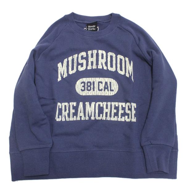 セール 「50%OFF」 トレーナー・ニット &quot;ニードルワークス&quot; 柔らか裏毛MUSHROOMトレー...