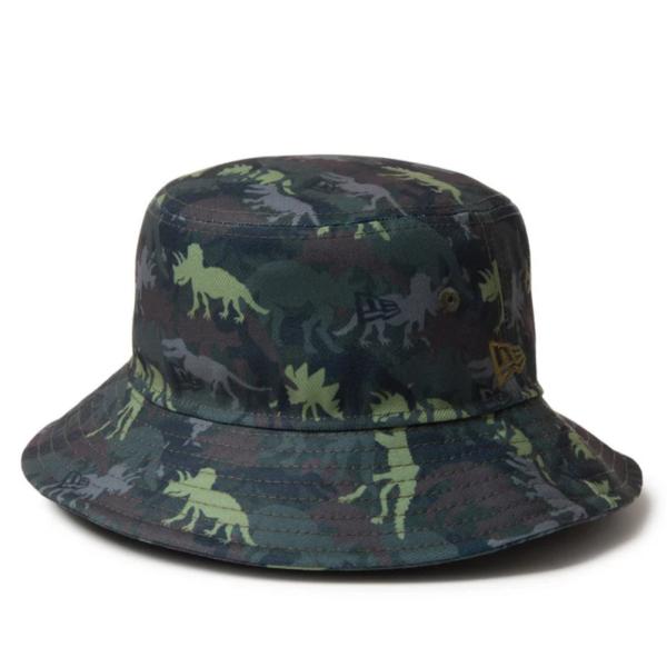 帽子 "ニューエラ　キッズ　NEW　ERA　KIDS" KIDS DINOSAUR  BUCKET ...