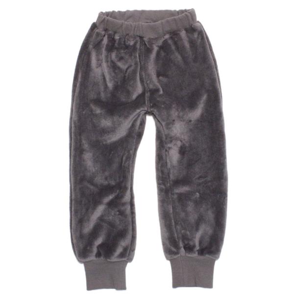 セール 「50%OFF」 ロングパンツ &quot;オーシャン&amp;グラウンド&quot; モコモコリブパンツ チャコール(...