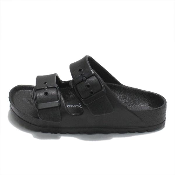 靴 "オーシャン&amp;グラウンド" ライトサンダル ブラック(BK)