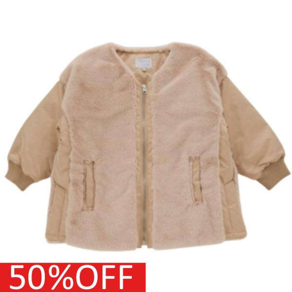 セール 「50%OFF」 アウター &quot;オーシャン&amp;グラウンド&quot; エコファーミリタリージャケット ベー...