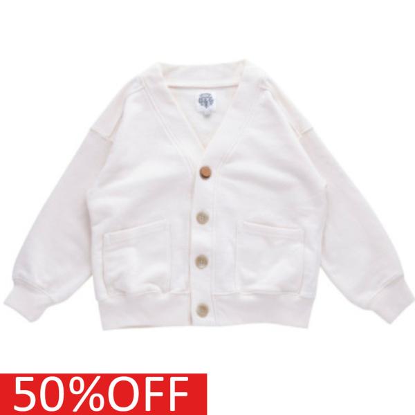 セール 「50%OFF」 カーディガン &quot;オーシャン&amp;グラウンド&quot; 子供服 モチーフボタンVネックカ...