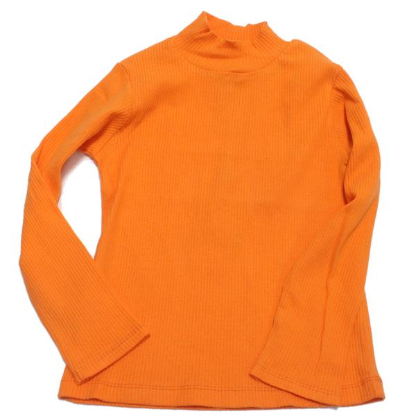 セール 「50%OFF」 長袖Tシャツ &quot;オーシャン&amp;グラウンド&quot; タートルネックリブTシャツ オレ...