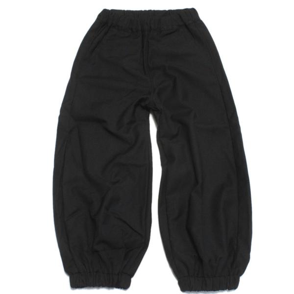 セール 「50%OFF」 ロングパンツ &quot;オーシャン&amp;グラウンド&quot; ワイドジョガーパンツ ブラック(...