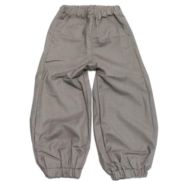 セール 「50%OFF」 ロングパンツ &quot;オーシャン&amp;グラウンド&quot; ワイドジョガーパンツ ブラウン(...
