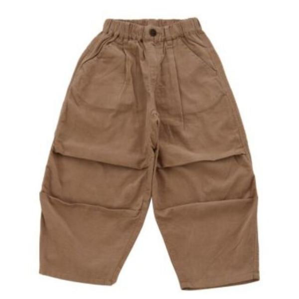 セール 「50%OFF」 ロングパンツ &quot;オーシャン&amp;グラウンド&quot; タックワイドコールテンパンツ ベ...