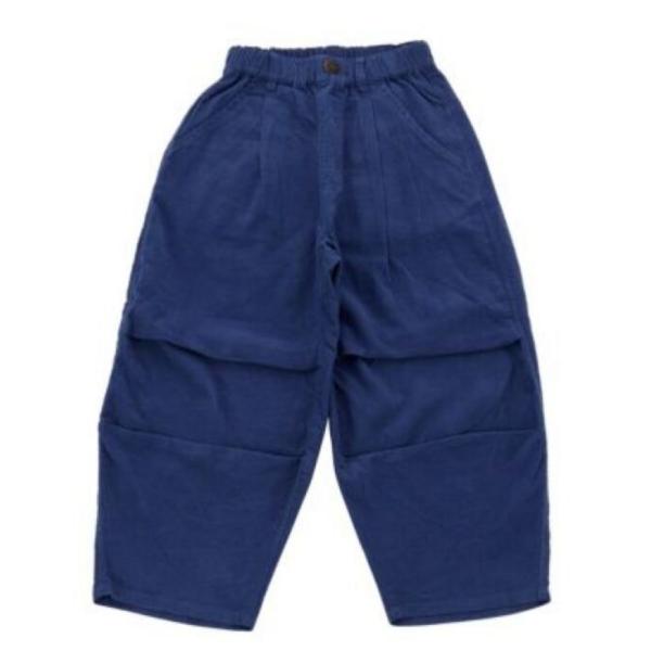 セール 「50%OFF」 ロングパンツ &quot;オーシャン&amp;グラウンド&quot; タックワイドコールテンパンツ ダ...