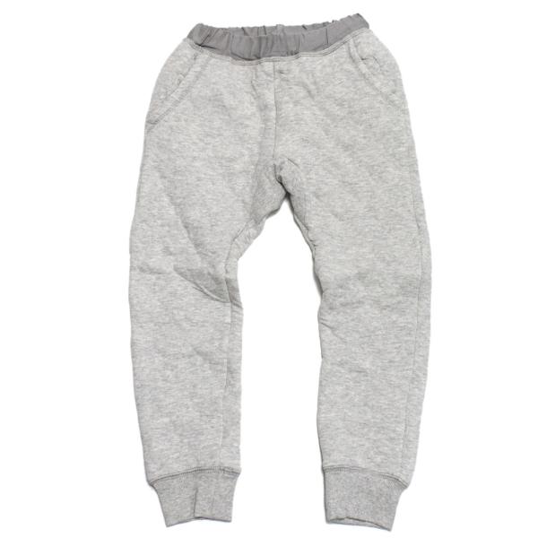 セール 「50%OFF」 ロングパンツ &quot;オーシャン&amp;グラウンド&quot; アンクルリブキルトパンツ グレー...