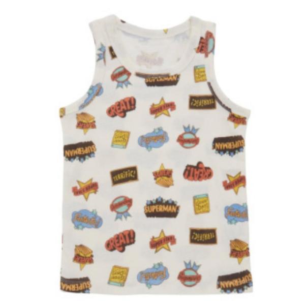 アンダーウエアー "オーシャン&amp;グラウンド" PopSticker タンクトップ オフホワイト(OW...