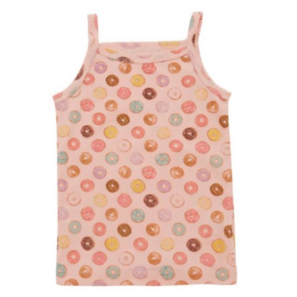 アンダーウエアー "オーシャン&amp;グラウンド" SweetDonuts キャミソール サーモンピンク(...