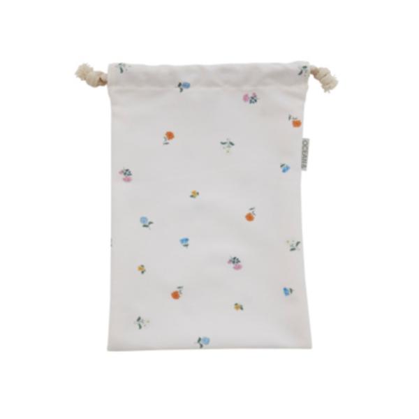お弁当グッズ "オーシャン&amp;グラウンド" ソウガラ給食巾着 フラワー(FL)