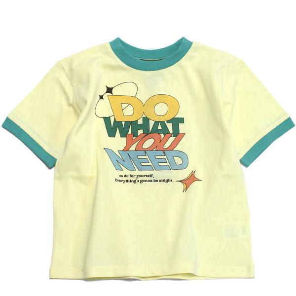 セール 「50%OFF」 半袖Tシャツ &quot;オーシャン&amp;グラウンド&quot; リンガーTシャツ イエロー(YE...