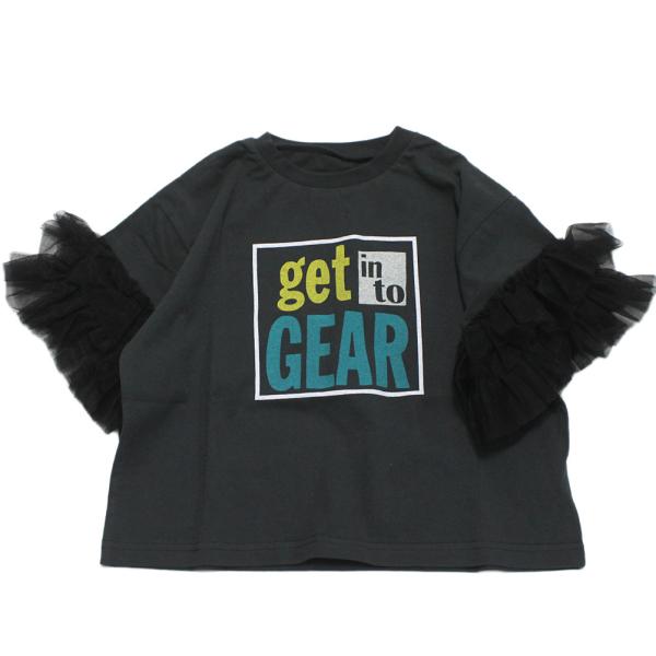セール 「50%OFF」 半袖Tシャツ &quot;オーシャン&amp;グラウンド&quot; ボリュームフリルスリーブTシャツ...