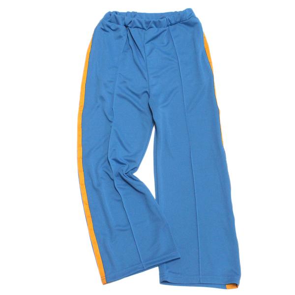 セール 「50%OFF」 ロングパンツ &quot;オーシャン&amp;グラウンド&quot; メッシュジャージラインパンツ ブ...