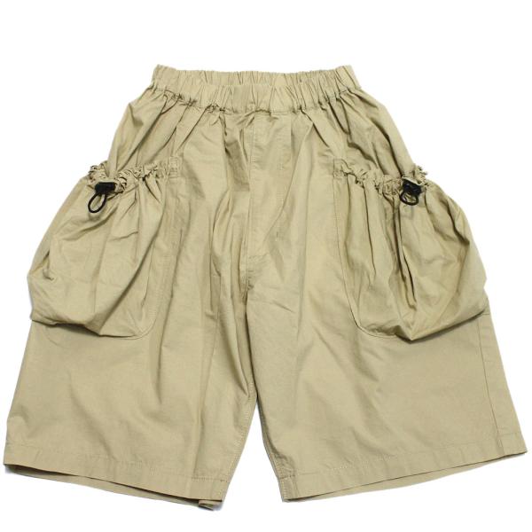 セール 「50%OFF」 ハーフパンツ &quot;オーシャン&amp;グラウンド&quot; ドローコードワイドショーツ ベー...