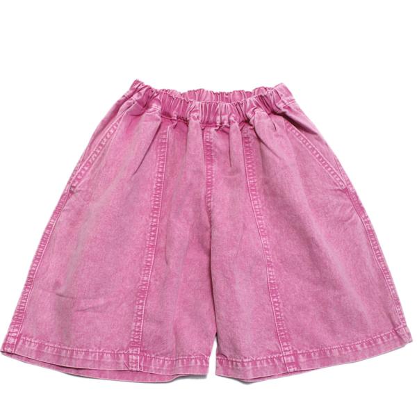 セール 「50%OFF」 ハーフパンツ &quot;オーシャン&amp;グラウンド&quot; タックカラーワイドショーツ(4....