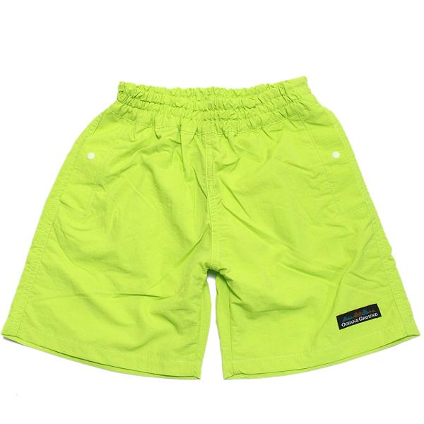 セール 「50%OFF」 ハーフパンツ &quot;オーシャン&amp;グラウンド&quot; ウミヤマ夏ショーツ ライム(LM...