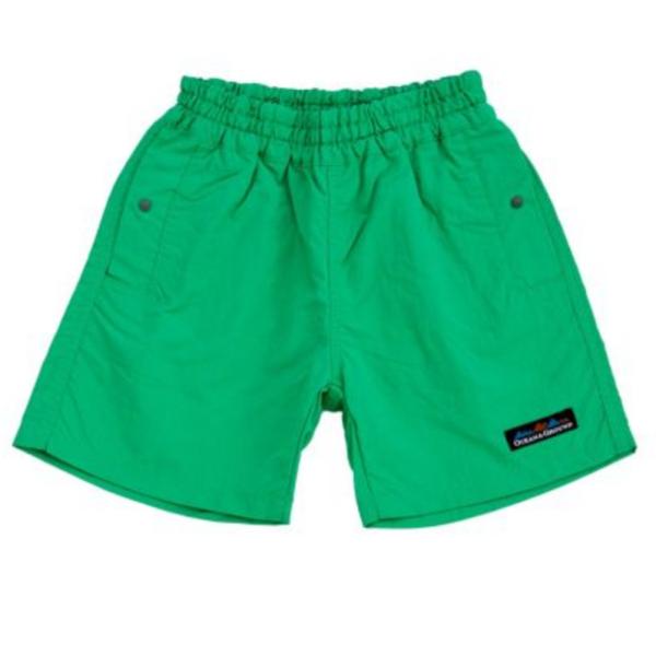 セール 「50%OFF」 ハーフパンツ &quot;オーシャン&amp;グラウンド&quot; ウミヤマ夏ショーツ グリーン(G...