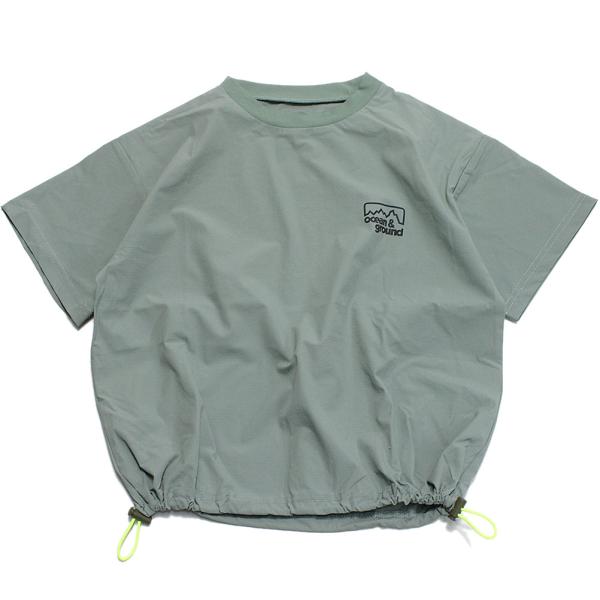 セール 「50%OFF」 半袖Tシャツ &quot;オーシャン&amp;グラウンド&quot; ナイロンコンフォートTシャツ ペ...