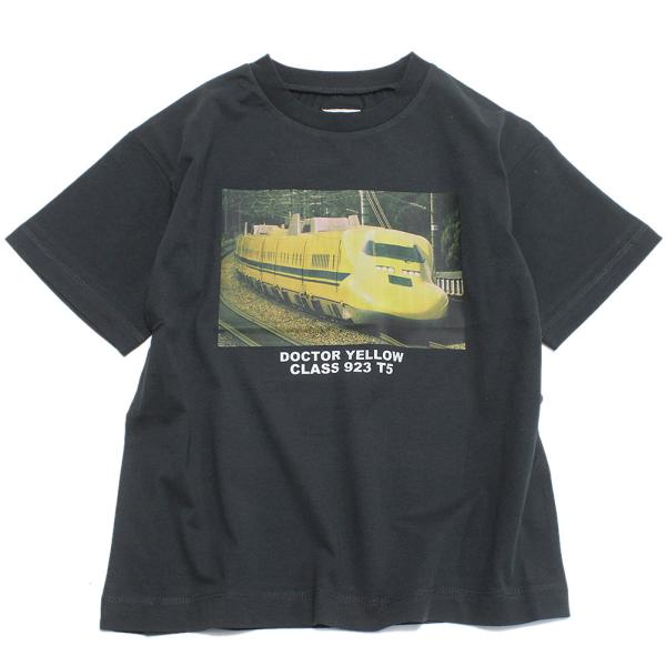 セール 「50%OFF」 半袖Tシャツ &quot;オーシャン&amp;グラウンド&quot; 接触冷感ドクターイエローフォトプ...