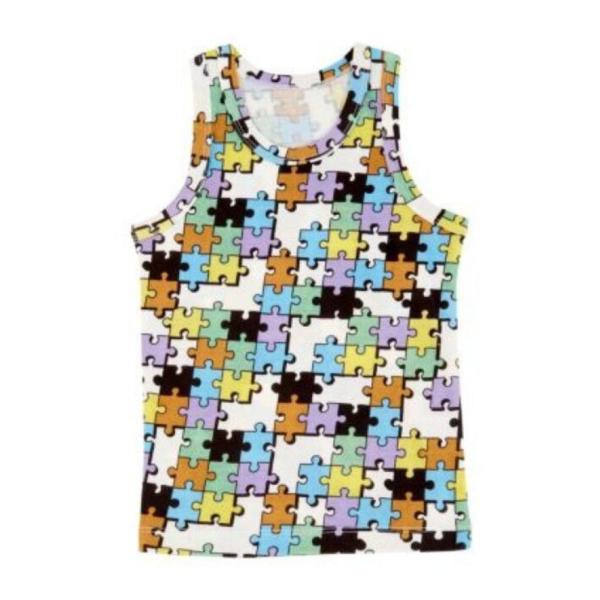 タンクトップ・キャミソール "オーシャン&amp;グラウンド" タンクトップPuzzle オレンジ(OR)