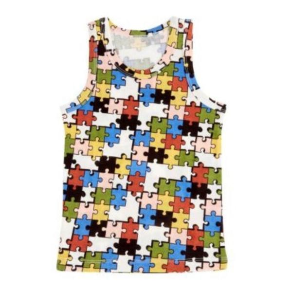 タンクトップ・キャミソール "オーシャン&amp;グラウンド" タンクトップPuzzle レッド(RD)